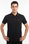 Gravity Black Polo T-Shirt