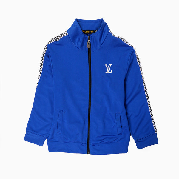 Boys Track Suit Blue & Black