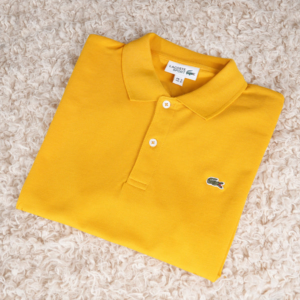 Gravity Men's Yellow Polo T-Shirt
