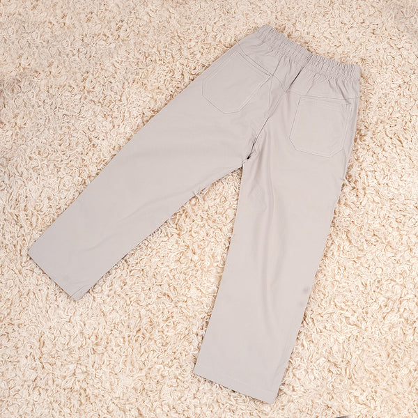 Boys Light Beige Trouser