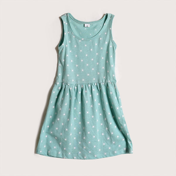 Girls Sea Green Frock