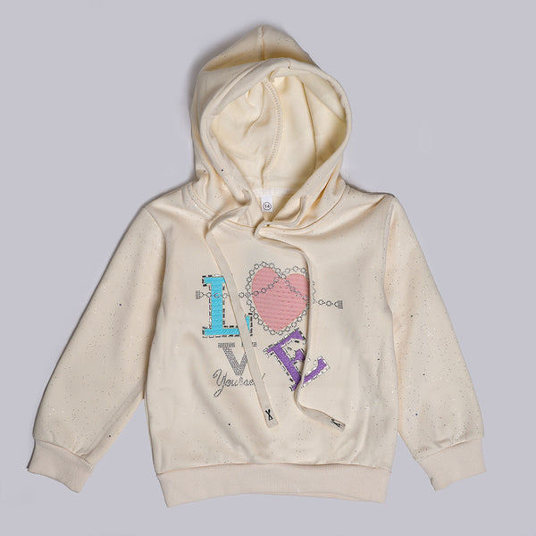 Beige Hoodie