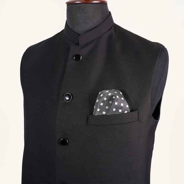 Gravity Men Waist Coat Black