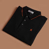 Gravity Black Polo T-Shirt