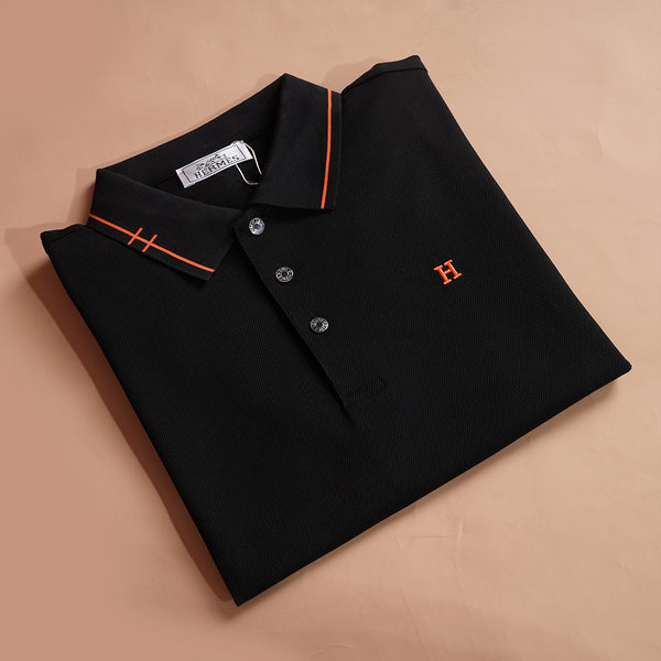 Gravity Black Polo T-Shirt
