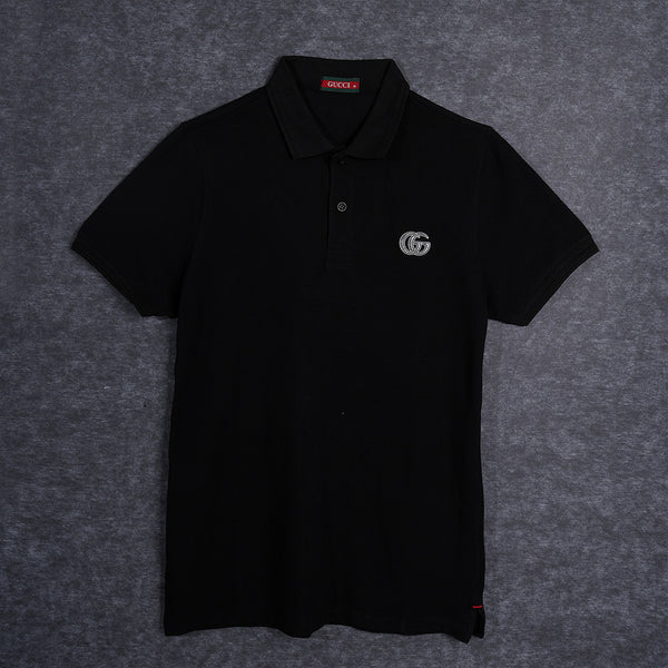 Gravity Black Polo T-Shirt
