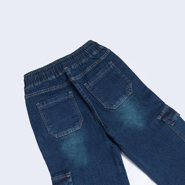 Girls Dark Blue Jeans