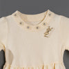 Baby Off White Frock for kids