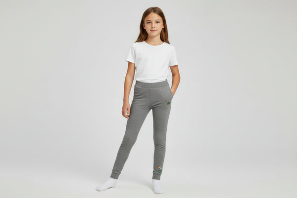 Kids Grey Leggi