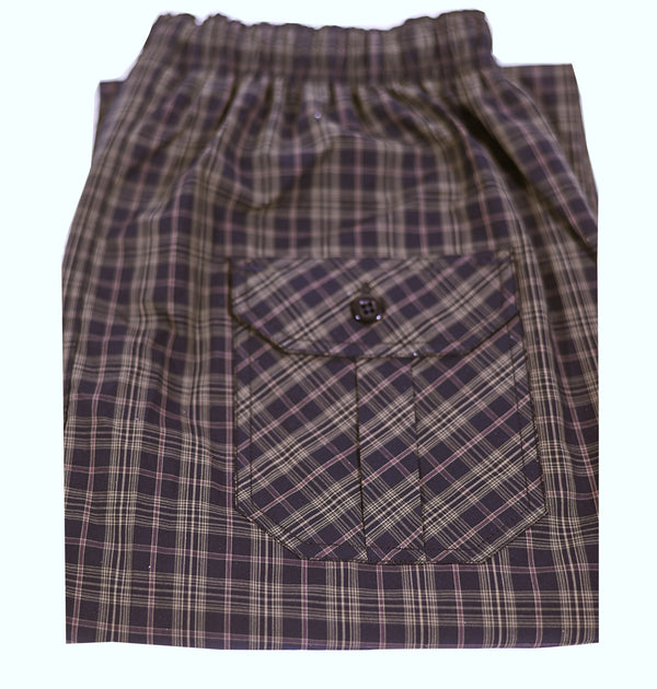 Men Check Trouser