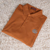 Gravity Men's Rust Polo T-Shirt
