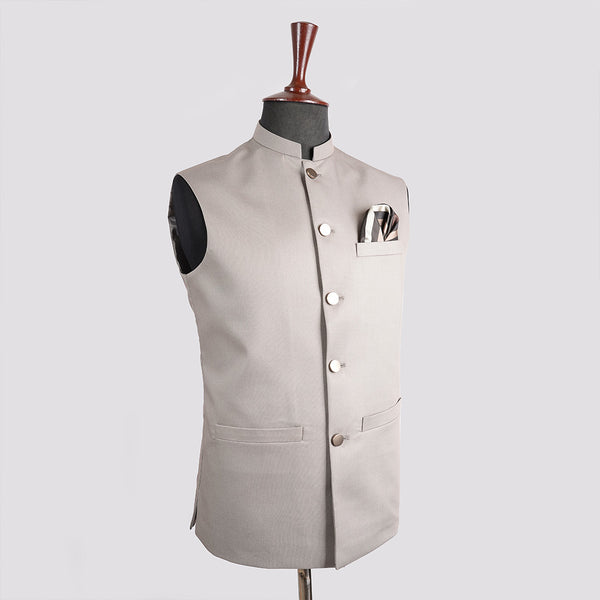 Gravity Men Waist Coat Grey