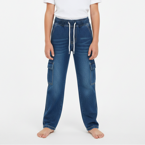 Boys Dark Blue Jeans