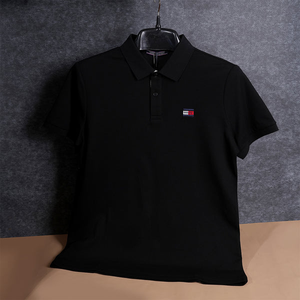 Gravity Black Polo T-Shirt
