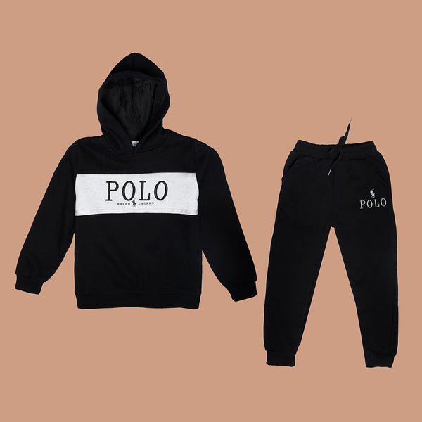Boys Track Suit Black