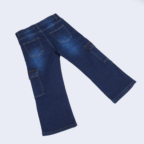 Girls Dark Blue Jeans