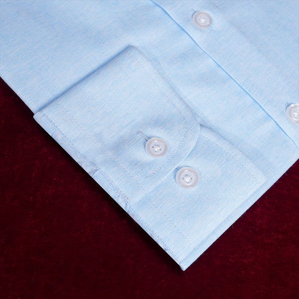 Gravity Men Dress Shirt Sky Blue