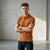 Gravity Men's Rust Polo T-Shirt