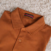 Gravity Men's Rust Polo T-Shirt