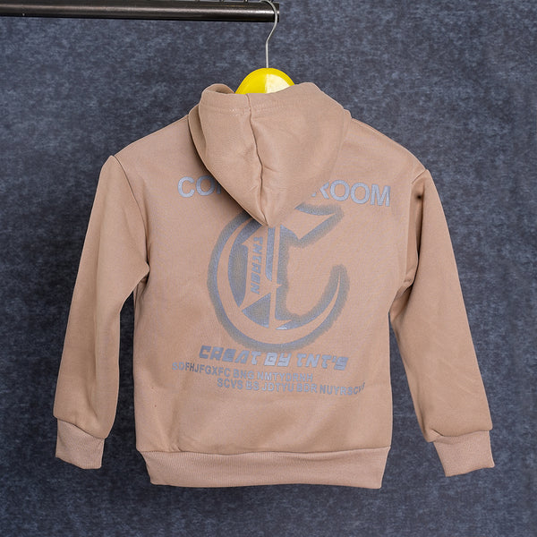Boys Light Brown Hoodie