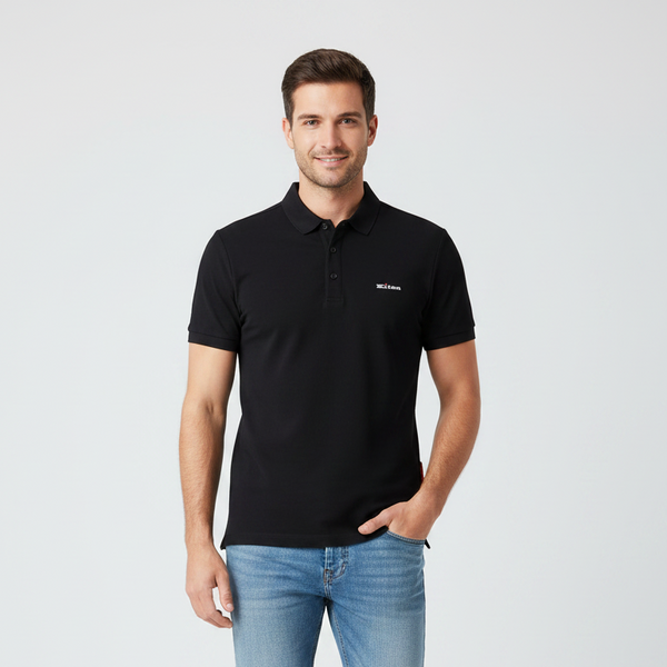 Gravity Black Polo T-Shirt
