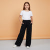 Girls Black Trouser