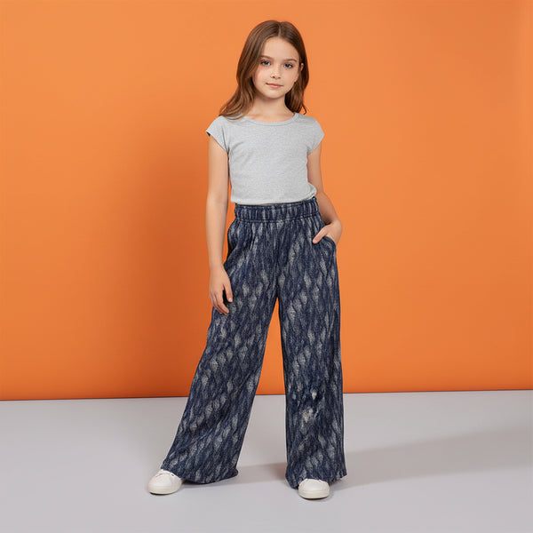 Girls Blue Trouser