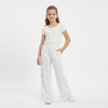 Girls White Trouser