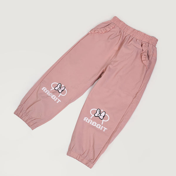 Girls Baby Pink Trouser