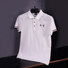 Gravity White Polo T-Shirt