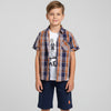 Boys Double Shirt & Short Set
