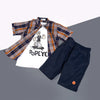 Boys Double Shirt & Short Set