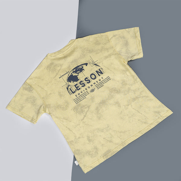 Boys Lime Yellow T-Shirt