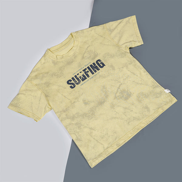 Boys Lime Yellow T-Shirt