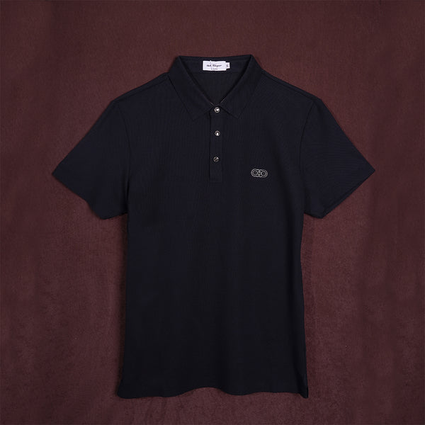 Gravity Black Polo T-Shirt