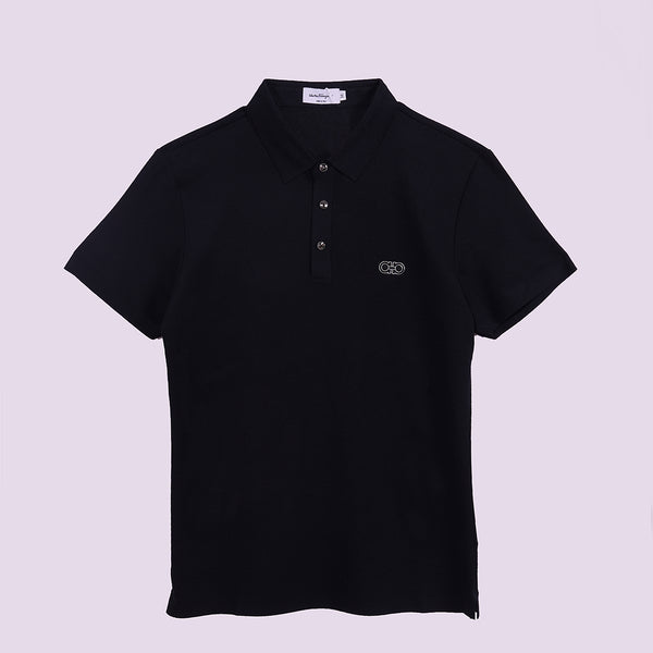 Gravity Black Polo T-Shirt
