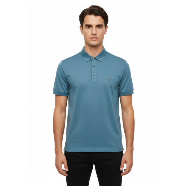 Gravity Blue Polo T-Shirt