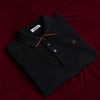 Gravity Black Polo T-Shirt