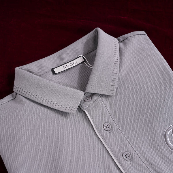 Gravity Grey Polo T-Shirt