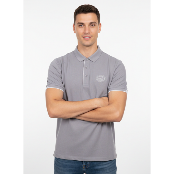 Gravity Grey Polo T-Shirt