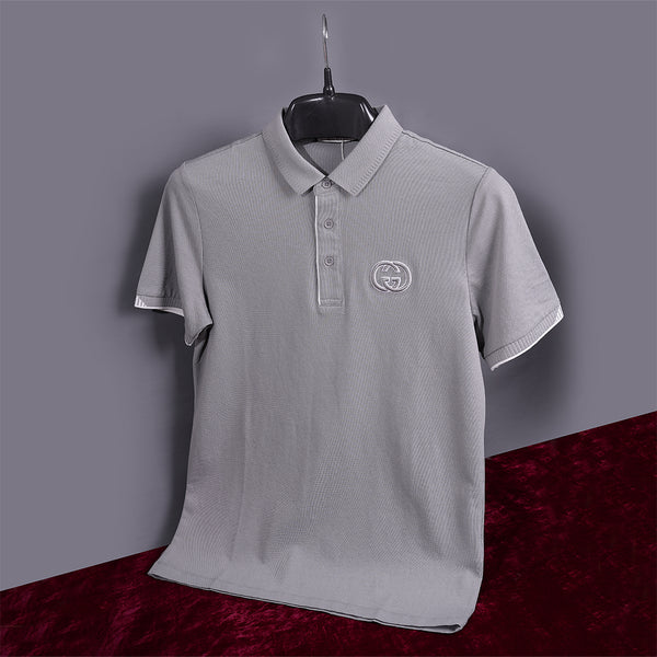 Gravity Grey Polo T-Shirt