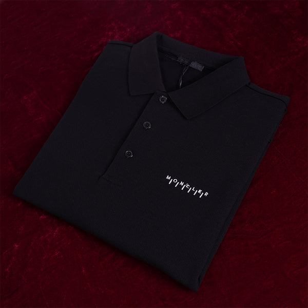 Gravity Black Polo T-Shirt