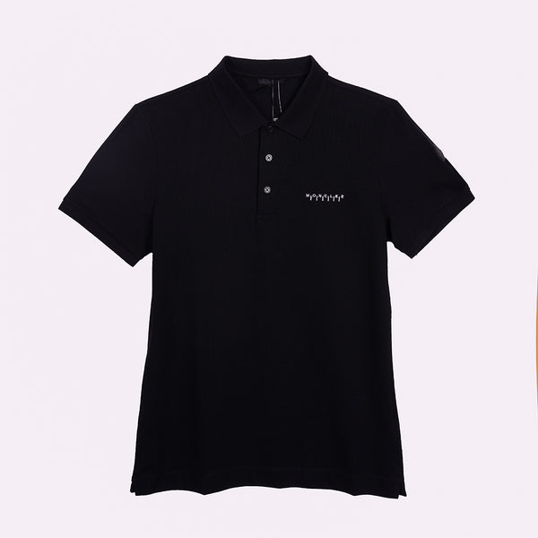 Gravity Black Polo T-Shirt