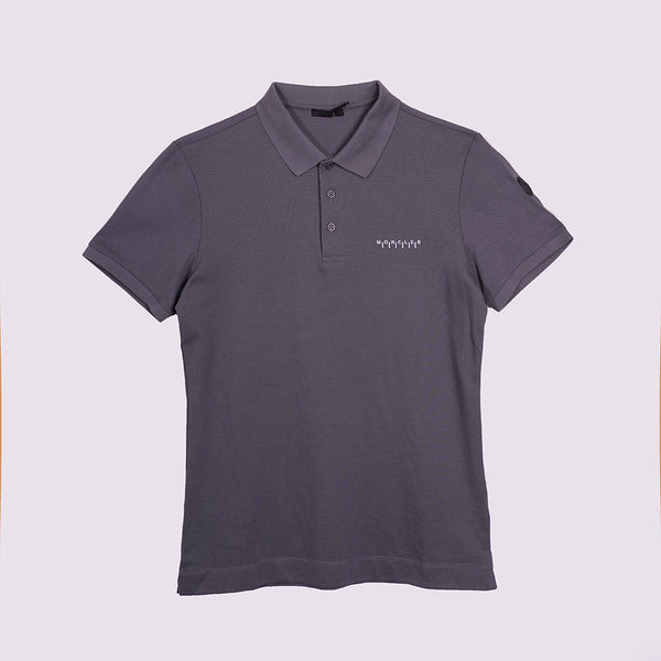 Gravity Grey Polo T-Shirt