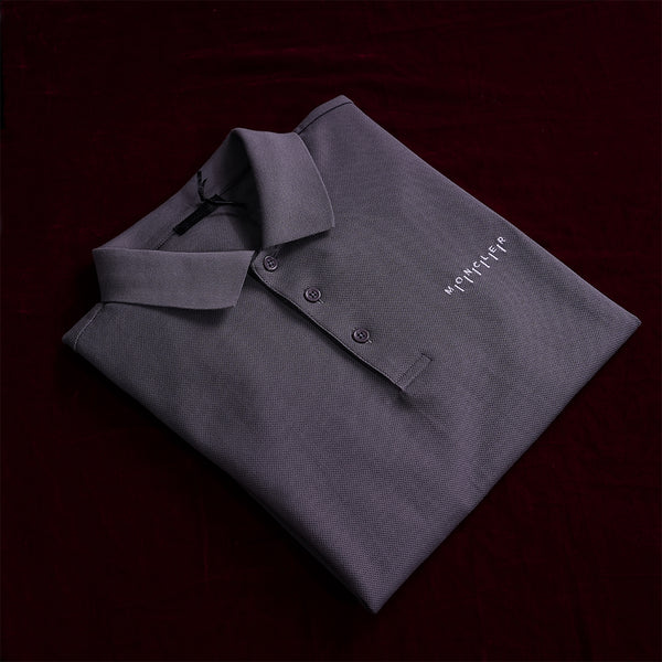 Gravity Grey Polo T-Shirt