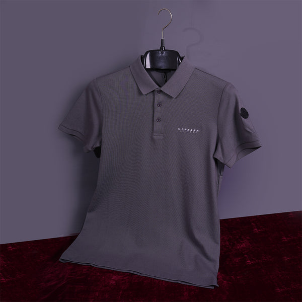 Gravity Grey Polo T-Shirt
