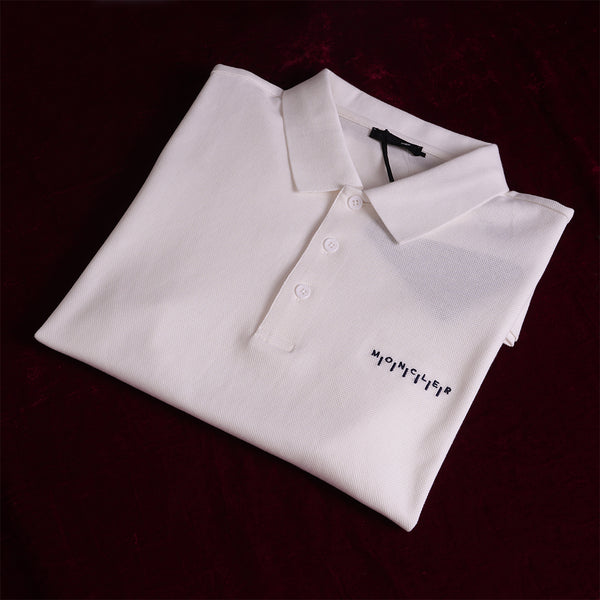 Gravity White Polo T-Shirt