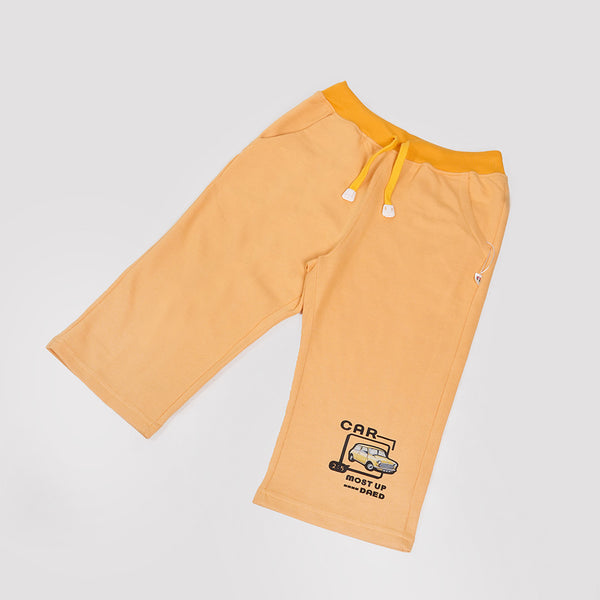 Boys Light Orange Shorts