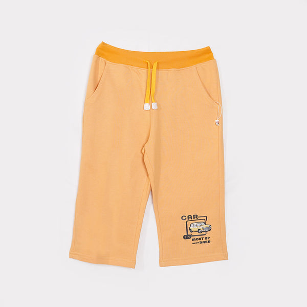 Boys Light Orange Shorts