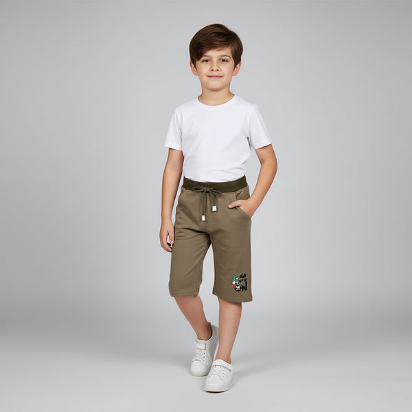 Boys Dark Grey Shorts